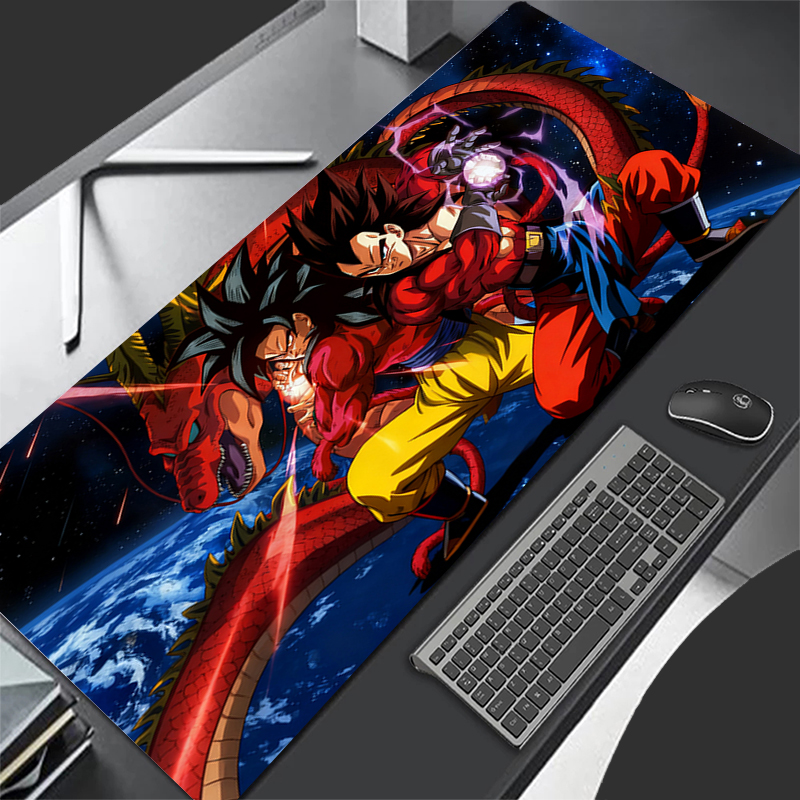 Home Office Keyboard And Mouse - Keyboard Pad Computer Goku Extended Mousepad