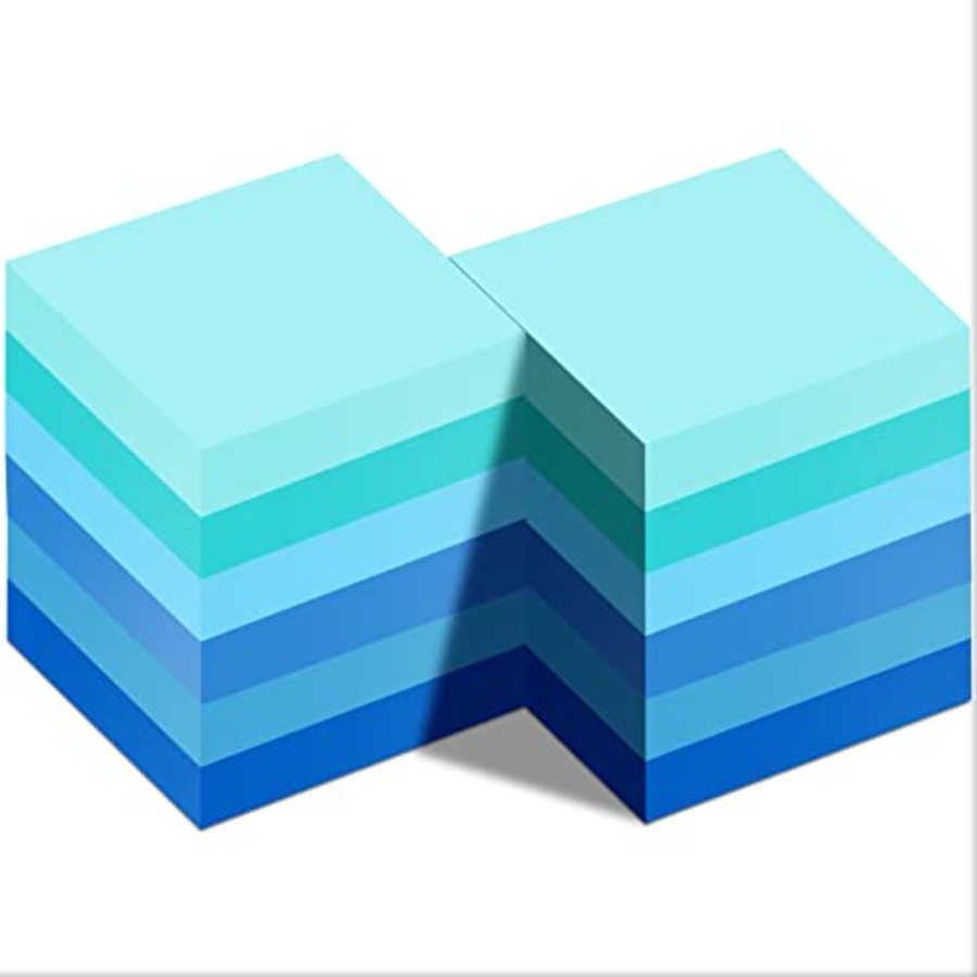 Home Office X Post - Blue Sticky Notes 3 x 3