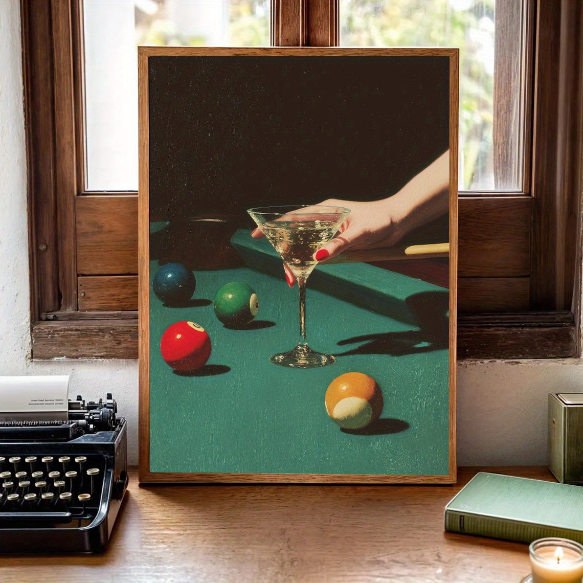 1pc Vintage Billiards Cocktail – Home Office Furniture recenzja i cena