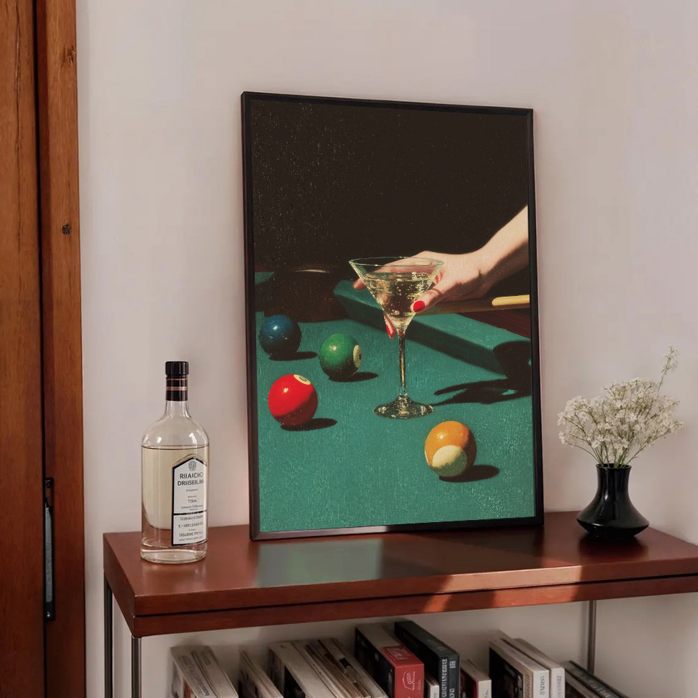 1pc Vintage Billiards Cocktail – Home Office Furniture recenzja i cena