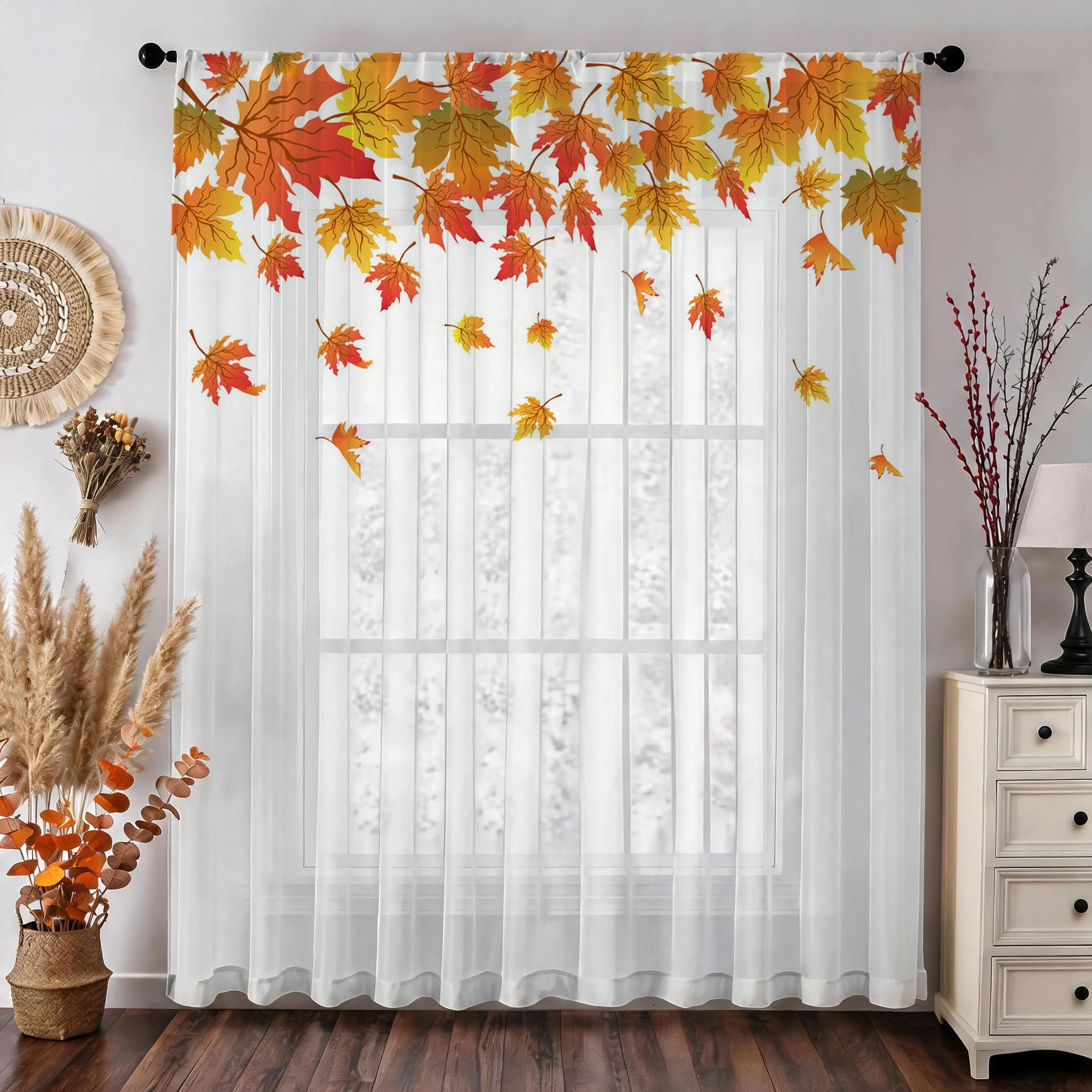 Maple leaf Modern Gradient She – Home Office Rate recenzja i cena