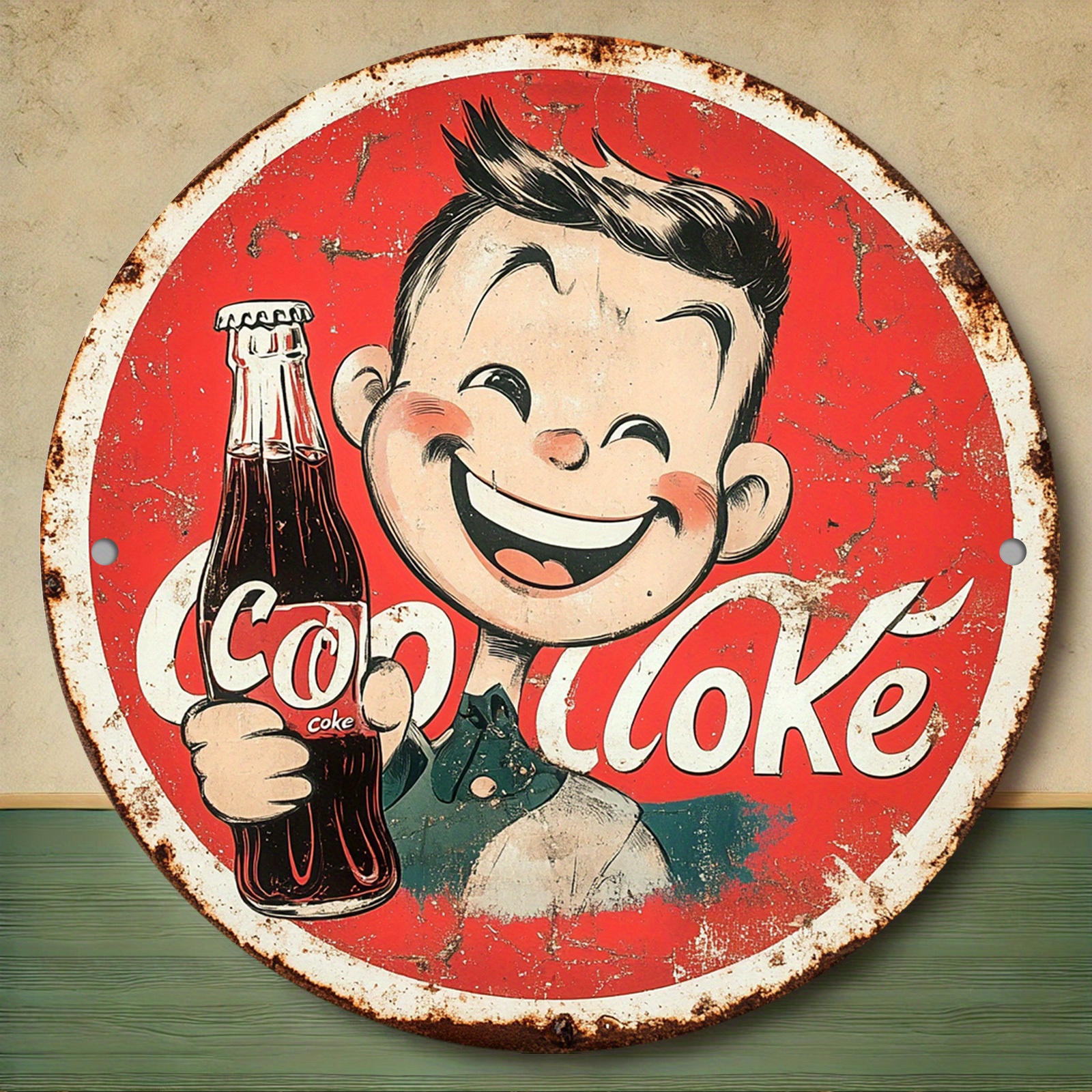 Vintage-Style Cola Advertiseme – Home Office Ideas recenzja i cena
