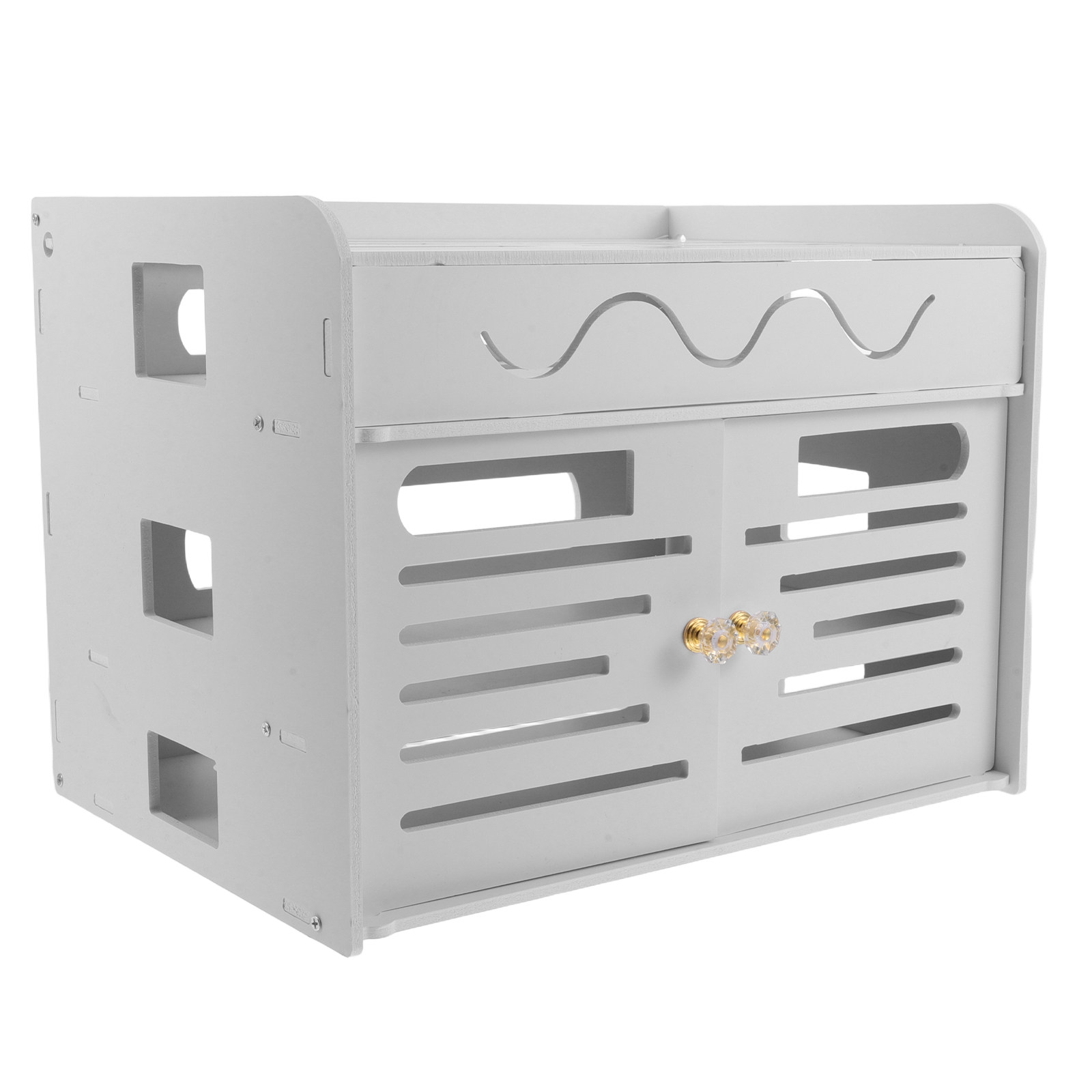3-Layer Router Storage Box Whi – Cable Management Box recenzja i cena
