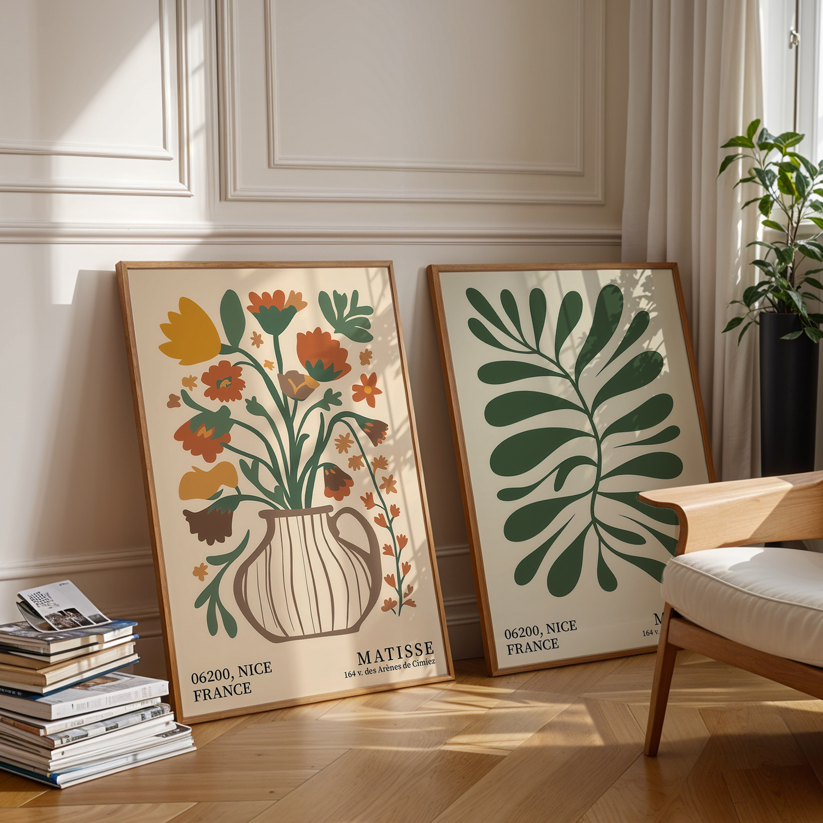 2pcs Green Bohemian Floral Can – Home Office Furniture recenzja i cena