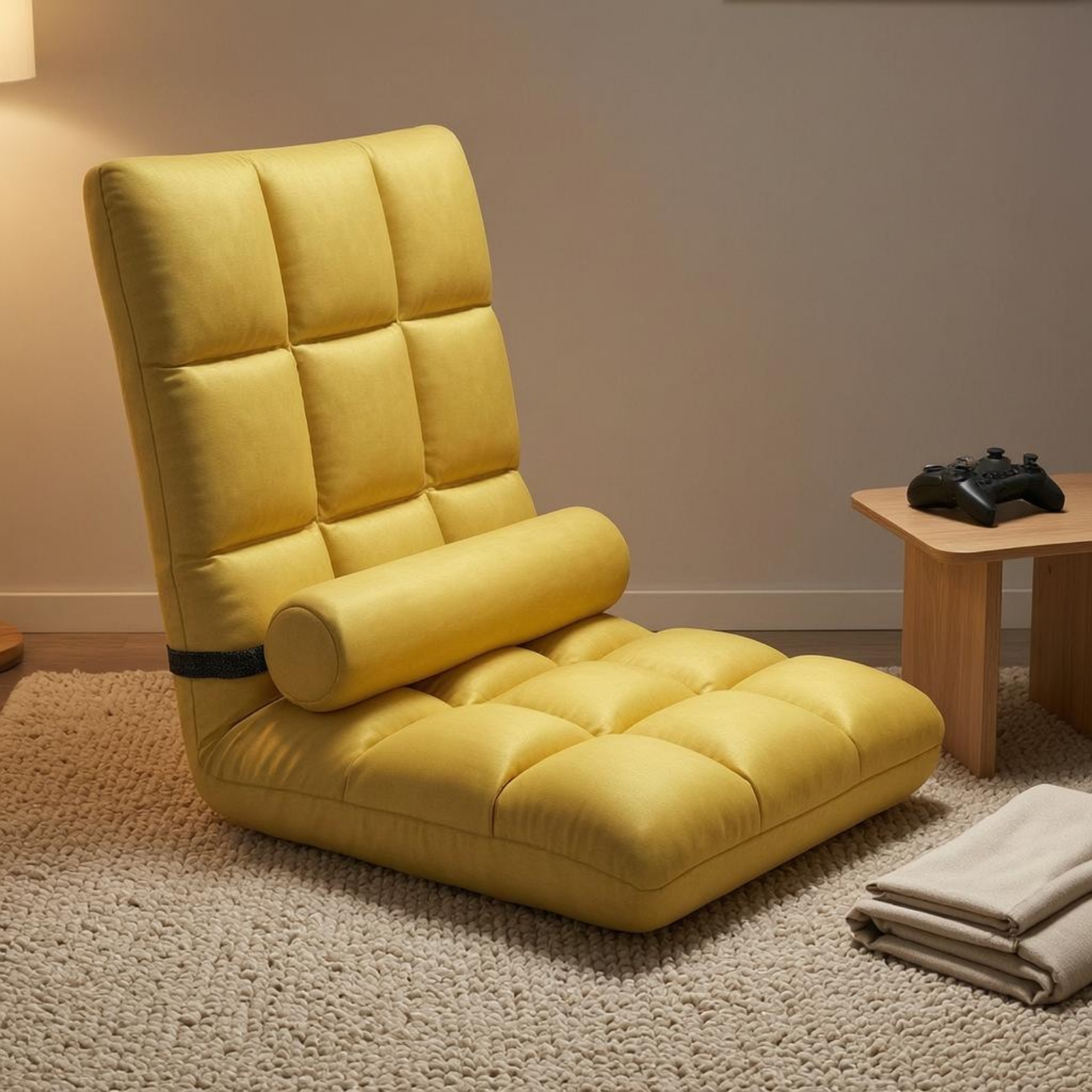 Padded Floor Lounge Chair Quil – Home Office Furniture recenzja i cena