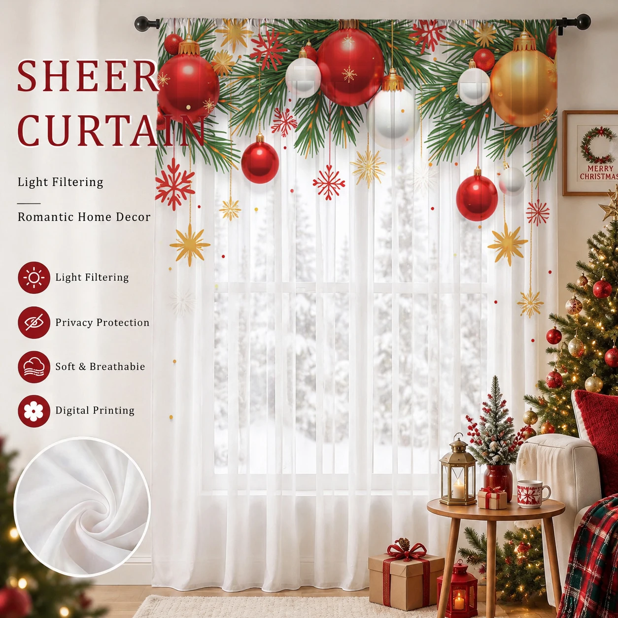 Christmas Day Gradient Sheer C – Home Office Rate recenzja i cena