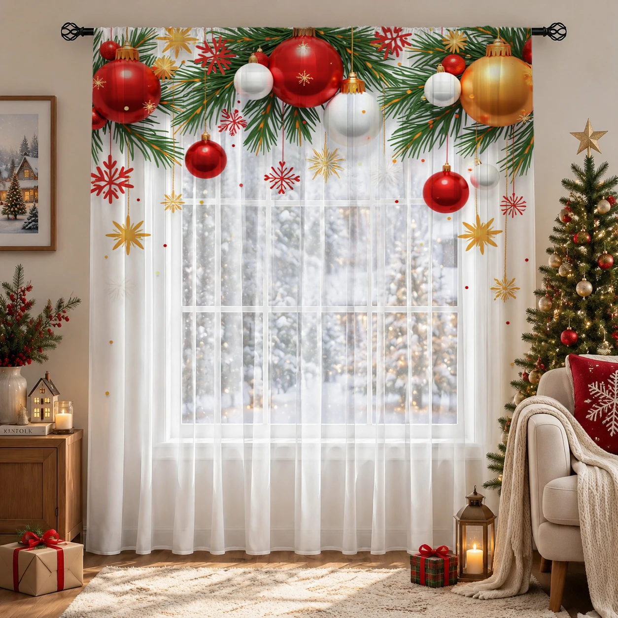 Christmas Day Gradient Sheer C – Home Office Rate recenzja i cena
