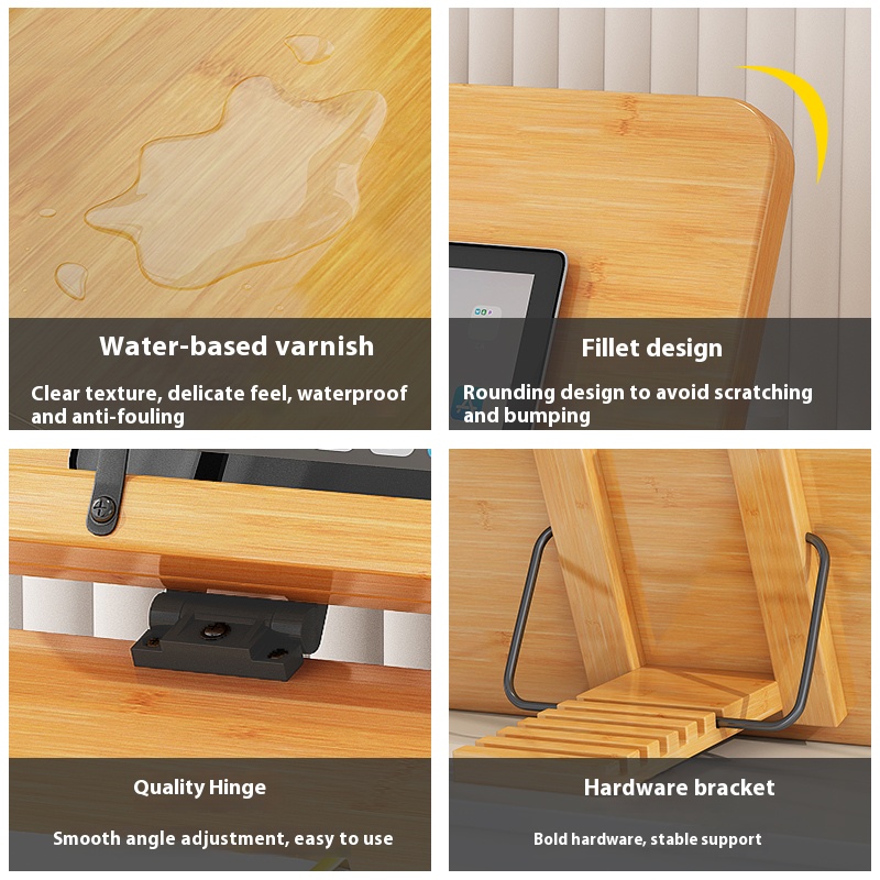 Reading Stand Students Can Rai – Bookcase Wood Shelf recenzja i cena