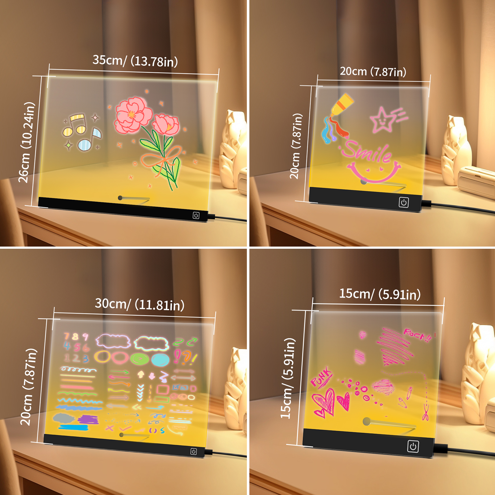 LED Message Board with Stand - – Home Office Gadgets recenzja i cena