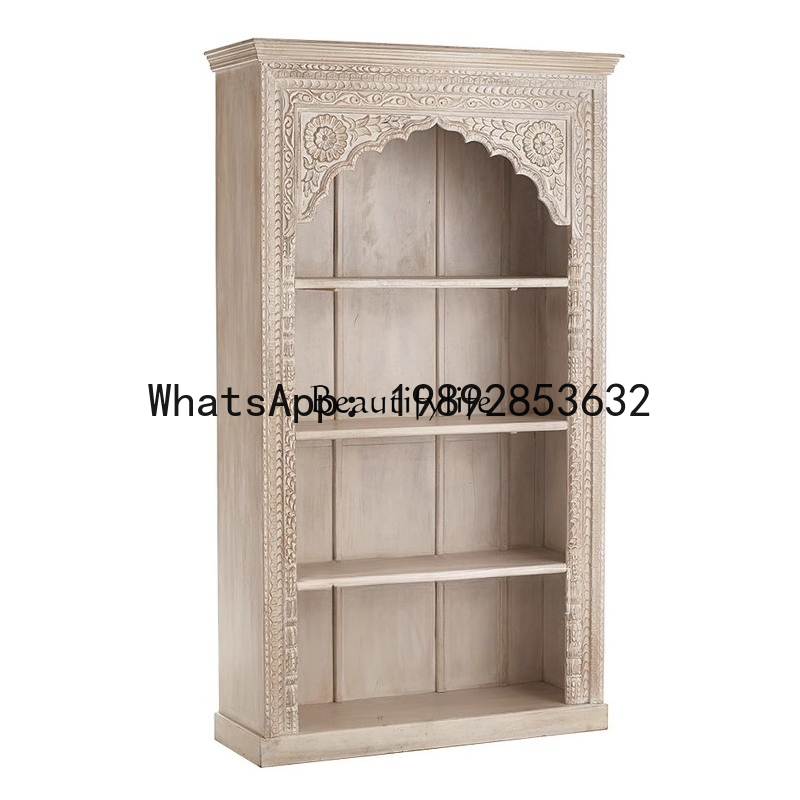 LYY American country old solid – Bookcase Wood Shelf recenzja i cena