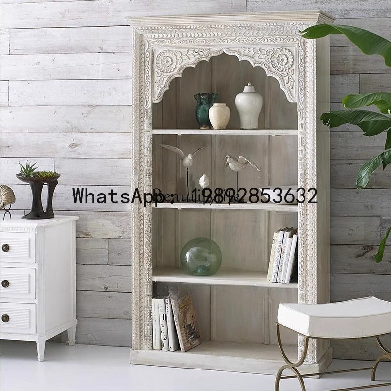 LYY American country old solid – Bookcase Wood Shelf recenzja i cena