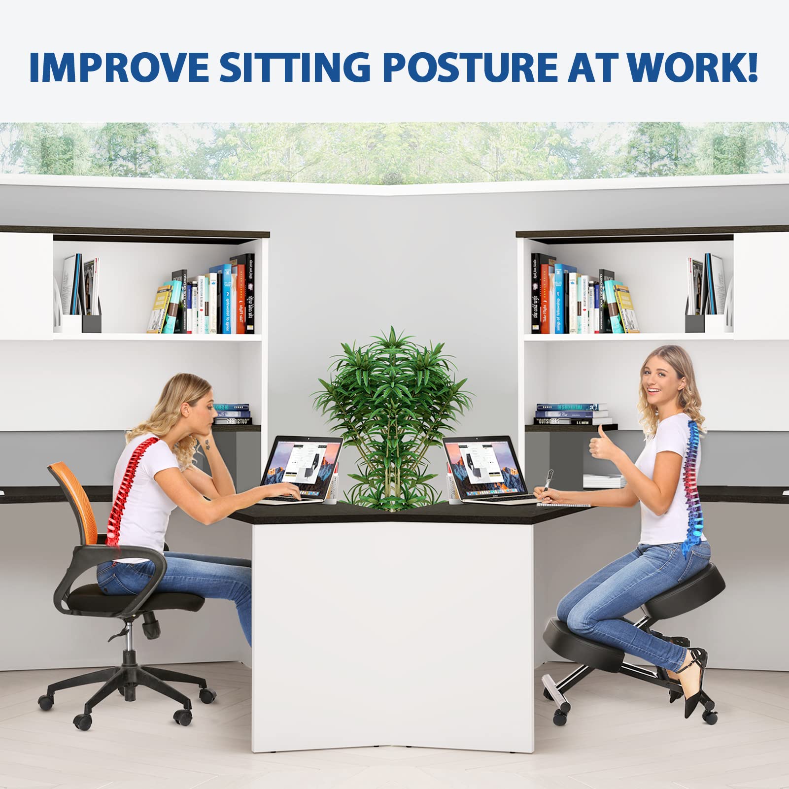 Kneeling Chair Ergonomic for O – Home Office Furniture recenzja i cena