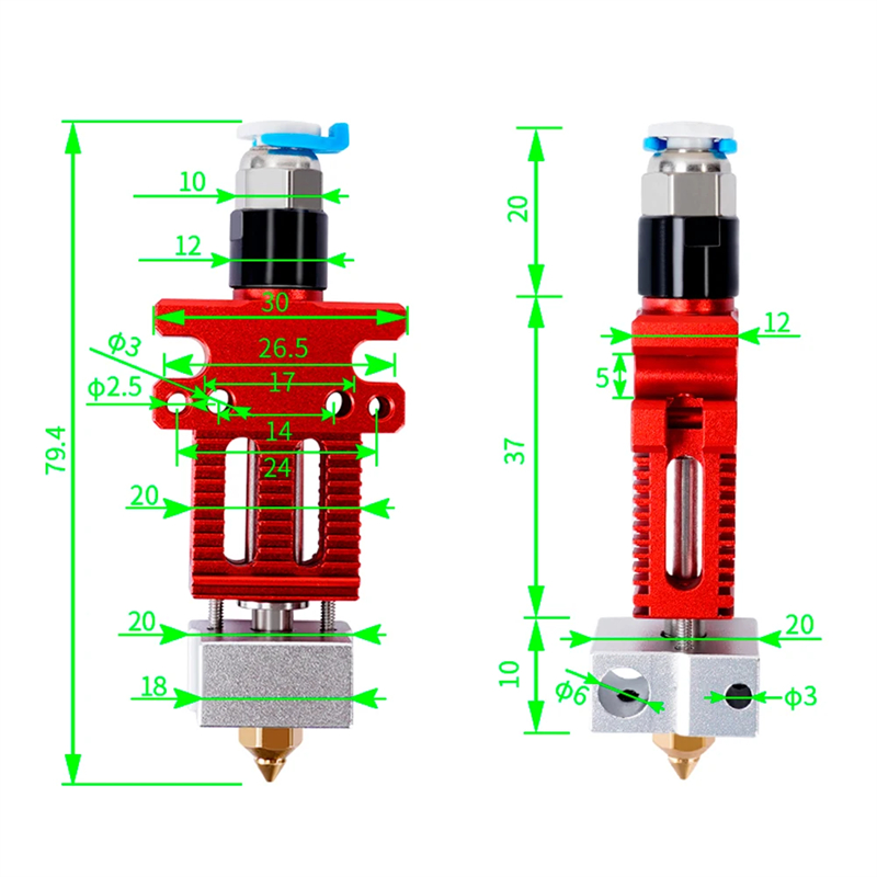 3D Printer Parts CR6 SE J-head – Home Office Microsoft recenzja i cena