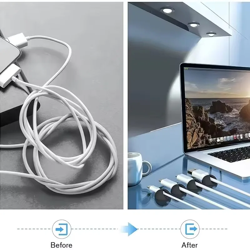 5/50Pcs Cable Clip Winder Orga – Cable Management Box recenzja i cena