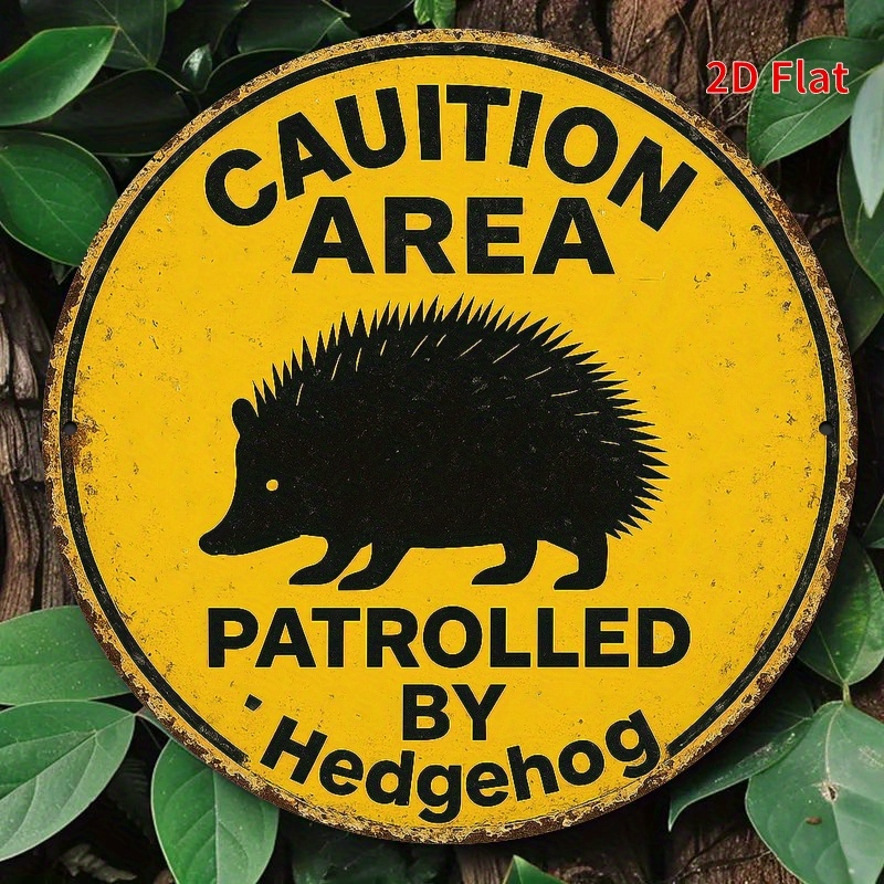 Vintage Rustic Hedgehog Patrol – Home Office Ideas recenzja i cena