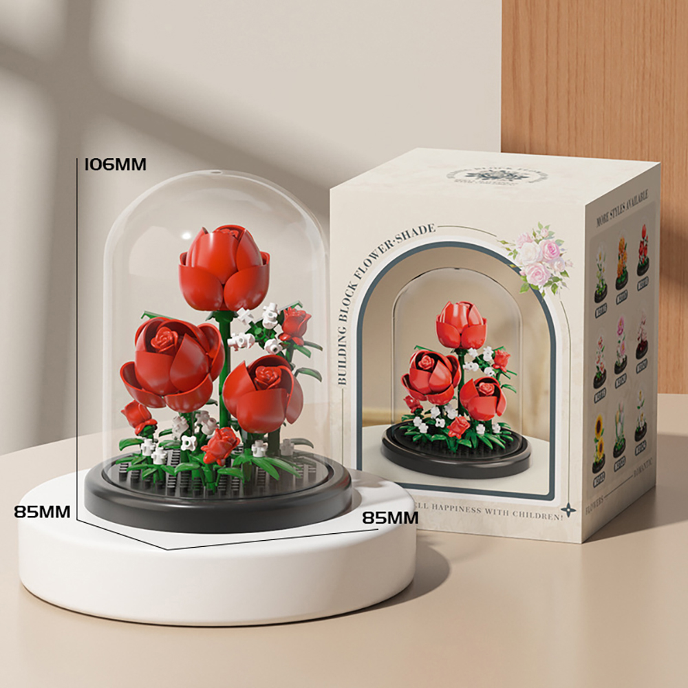 MOC Eternal Bouquet Rose Build – Home Office Pay recenzja i cena