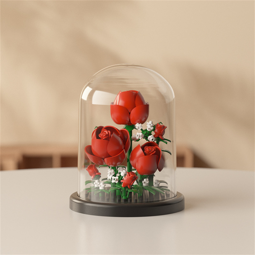 MOC Eternal Bouquet Rose Build – Home Office Pay recenzja i cena