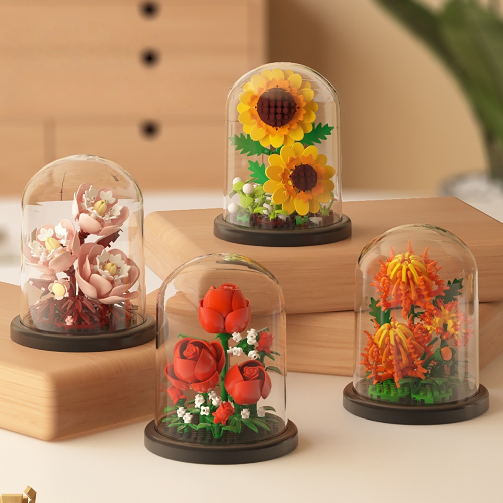 MOC Eternal Bouquet Rose Build – Home Office Pay recenzja i cena
