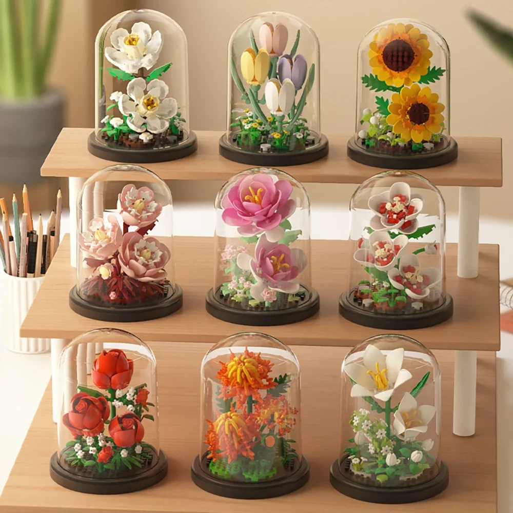 MOC Eternal Bouquet Rose Build – Home Office Pay recenzja i cena