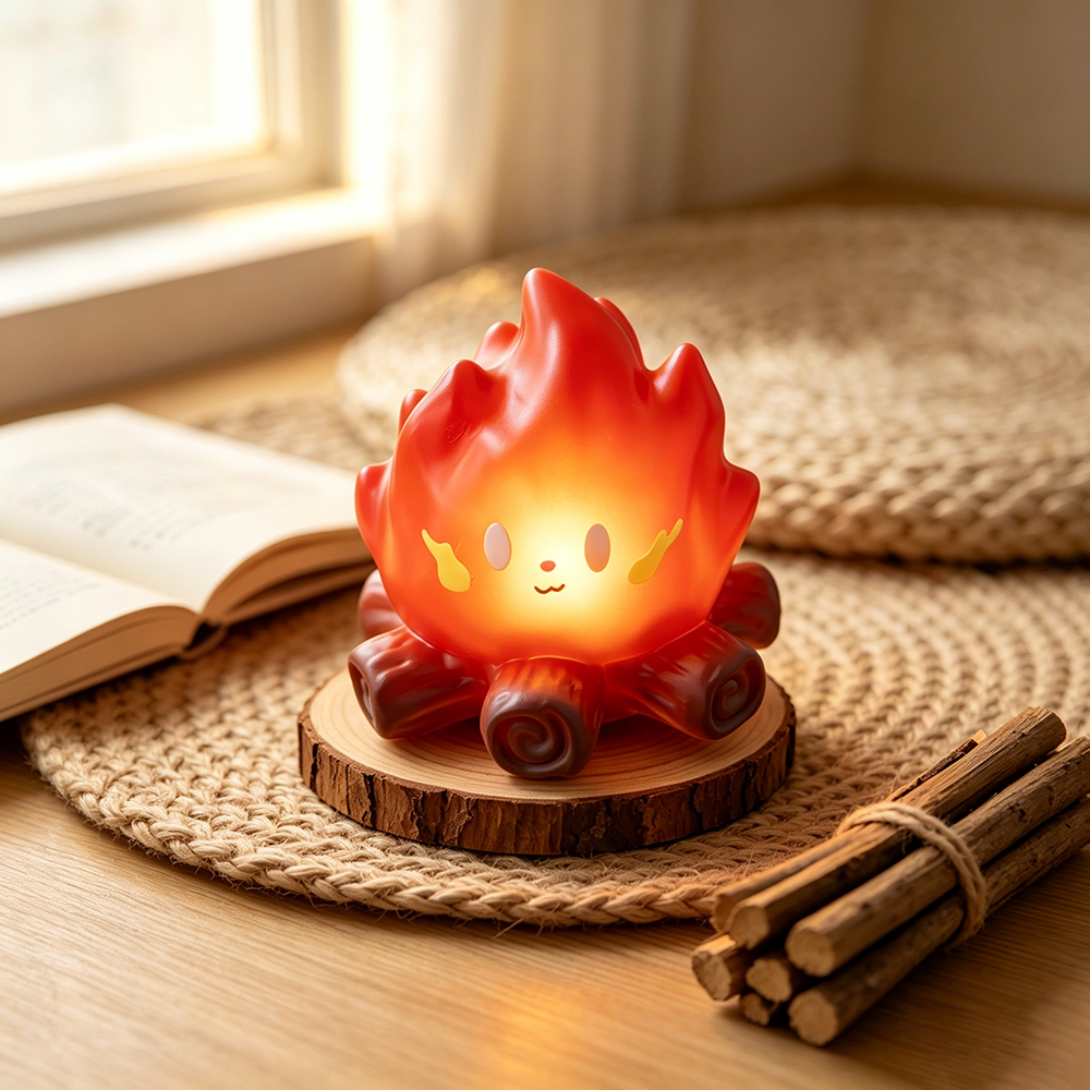 Kawaii Smiling Flame LED Night – Home Office Gadgets recenzja i cena