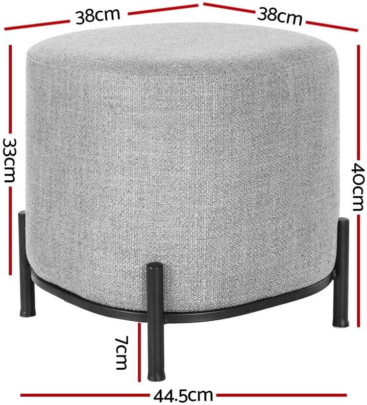 **/Ottoman, Round Footstool Lo – Home Office Furniture recenzja i cena