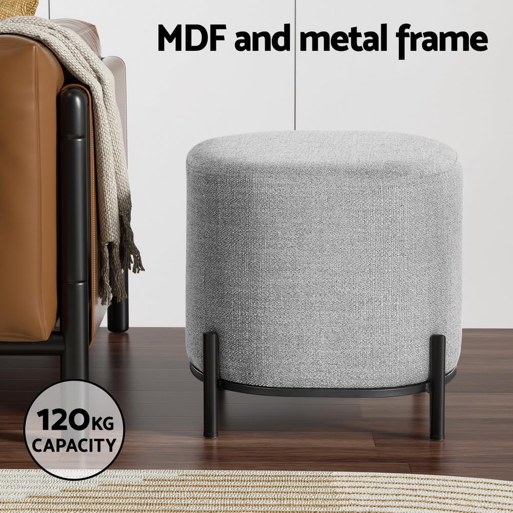 **/Ottoman, Round Footstool Lo – Home Office Furniture recenzja i cena