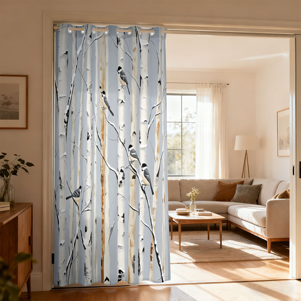 1pc birch forest titmouse prin – Home Office Rate recenzja i cena