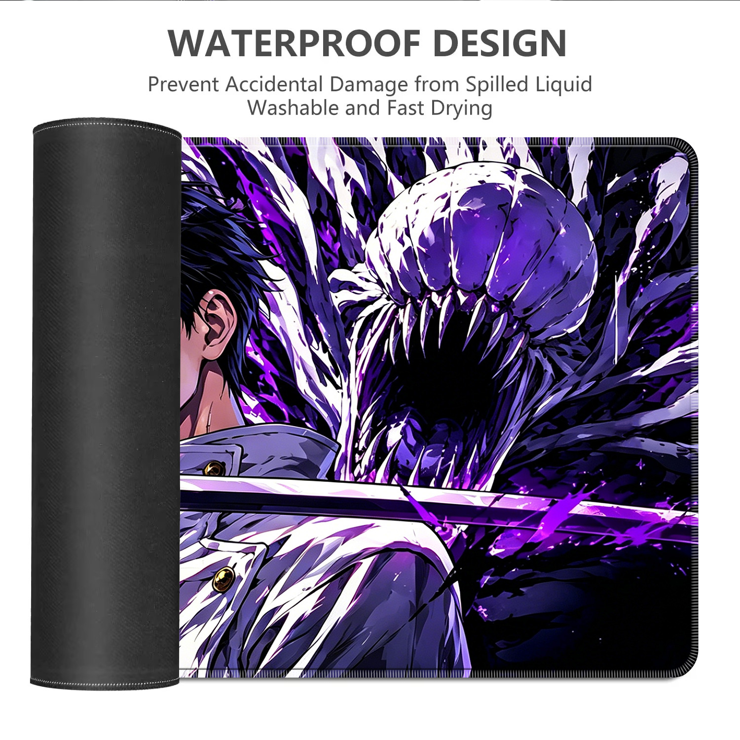 HD Anime Purple Mouse Pads Yut – Home Office Keyboard And Mouse recenzja i cena