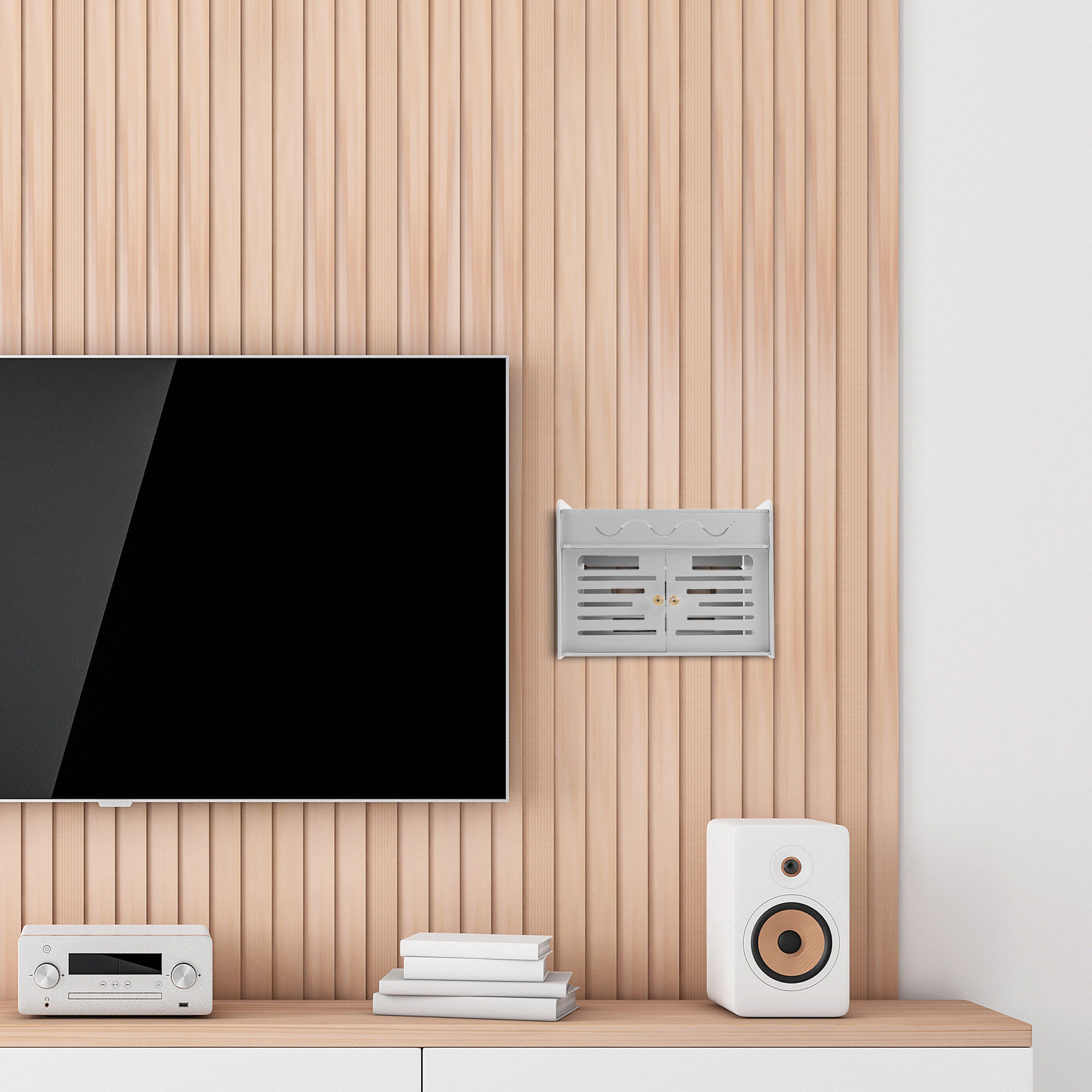 3 Layers Wireless Router Stora – Cable Management Box recenzja i cena