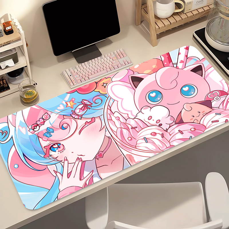 Anime Mouse Pad 90x40cm Pokemo – Home Office Keyboard And Mouse recenzja i cena