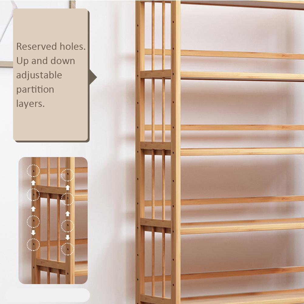 4-Tier Bamboo Shelf Multi-Func – Bookcase Wood Shelf recenzja i cena