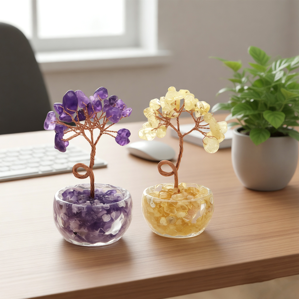 Natural Gemstone Crystal Lucky – Home Office Ideas recenzja i cena