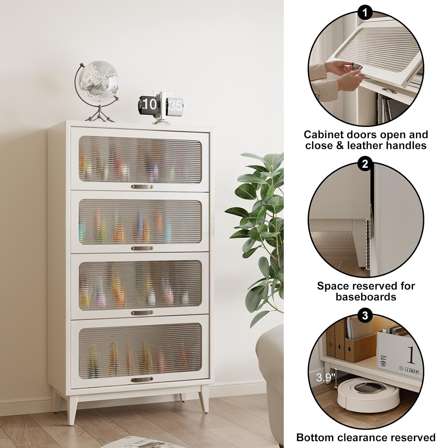 60'H Solid Wood Bookcase,4 Tie – Bookcase Wood Shelf recenzja i cena