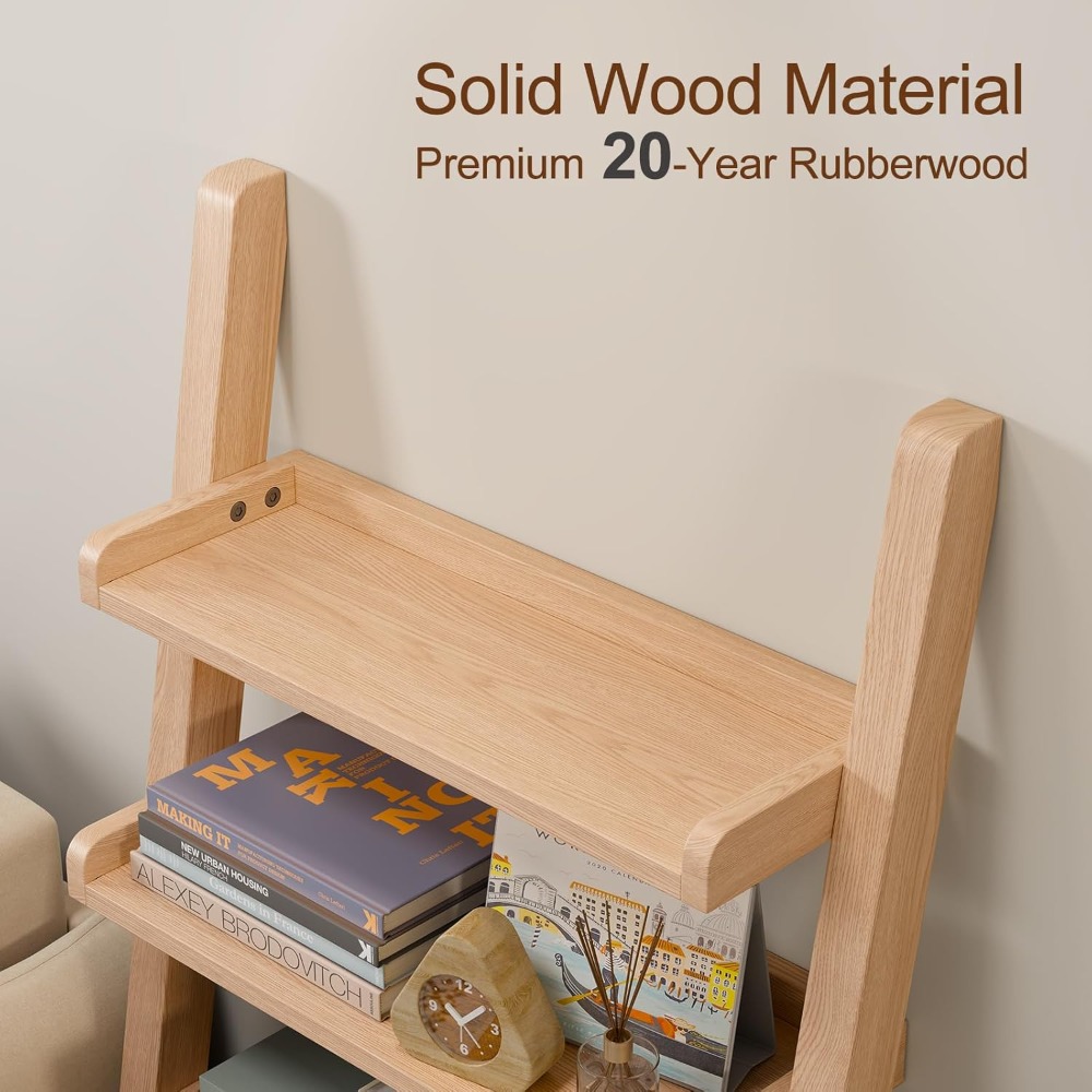 US Shipping 5 Tier Wooden Ladd – Bookcase Wood Shelf recenzja i cena