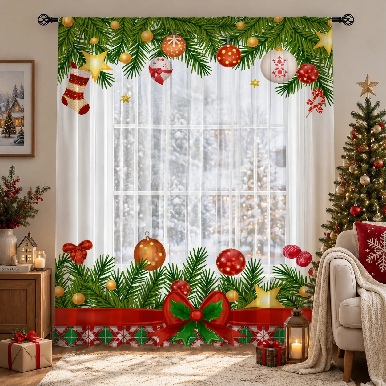 Christmas Day Gradient Sheer C – Home Office Rate recenzja i cena