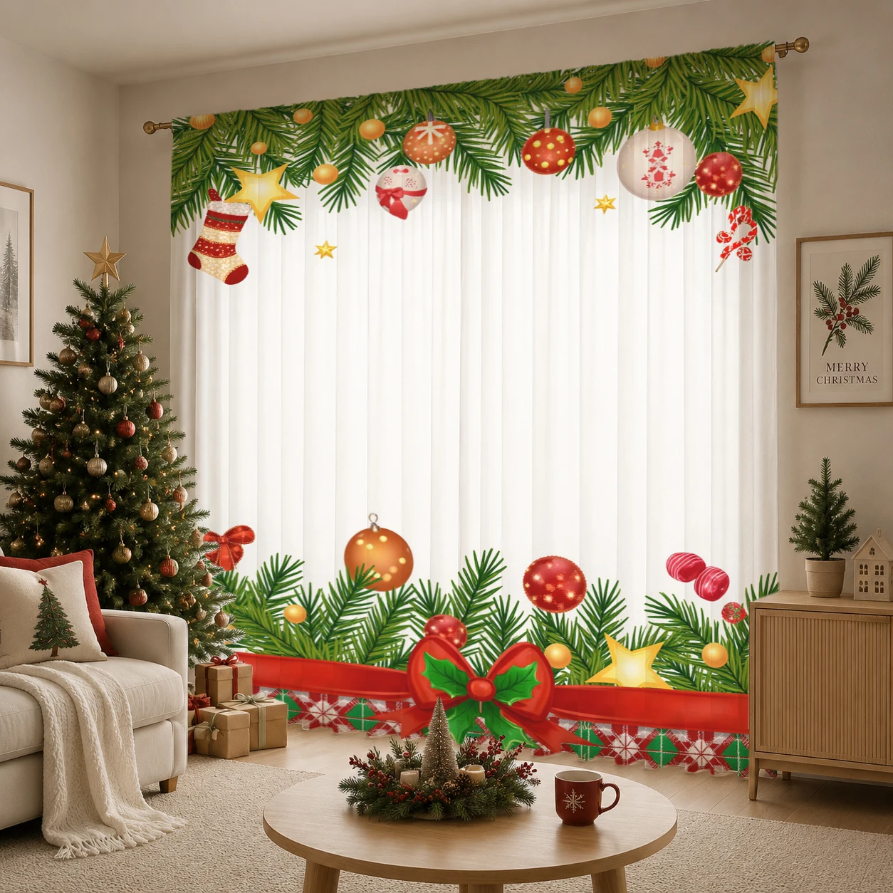 Christmas Day Gradient Sheer C – Home Office Rate recenzja i cena