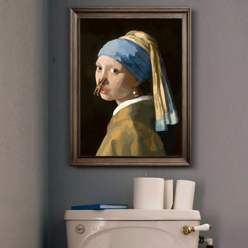 1pc Funny Abstract Bathroom To – Home Office Furniture recenzja i cena