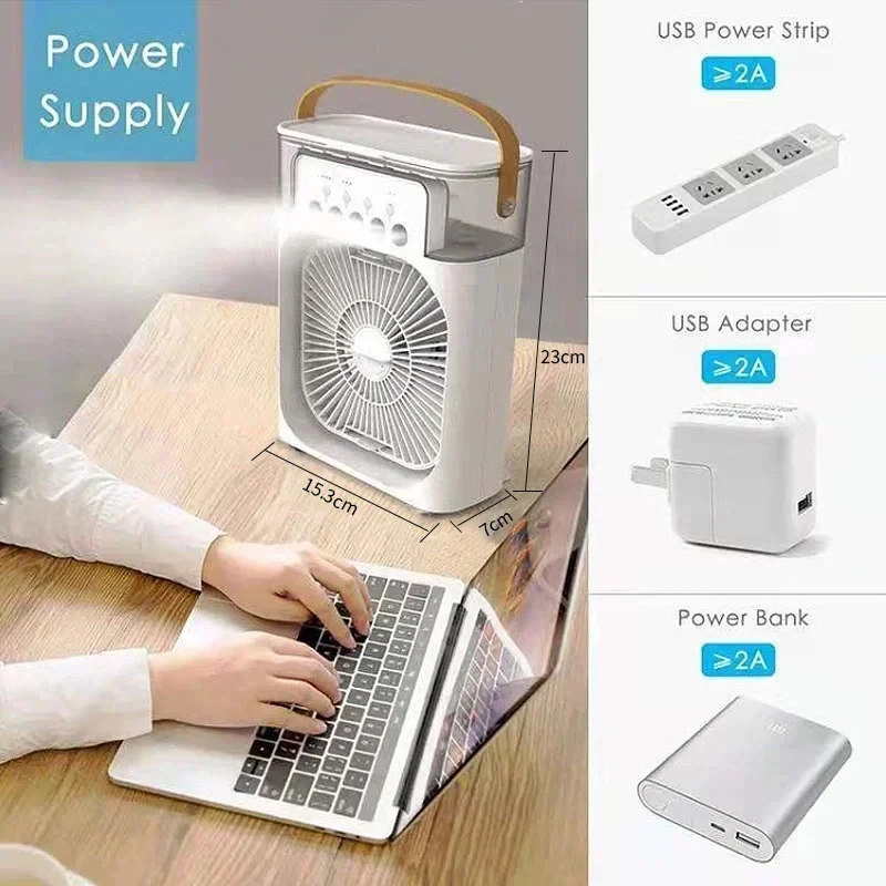 New 3 in 1 Portable Air Cooler – Home Office Gadgets recenzja i cena