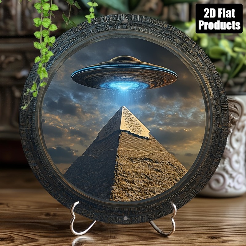 Pyramid UFO Theme Round Alumin – Home Office Ideas recenzja i cena