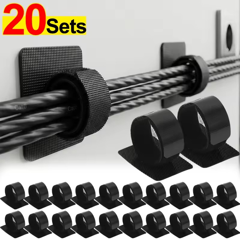 Adhesive Under Desk Cable Ties – Cable Management Box recenzja i cena