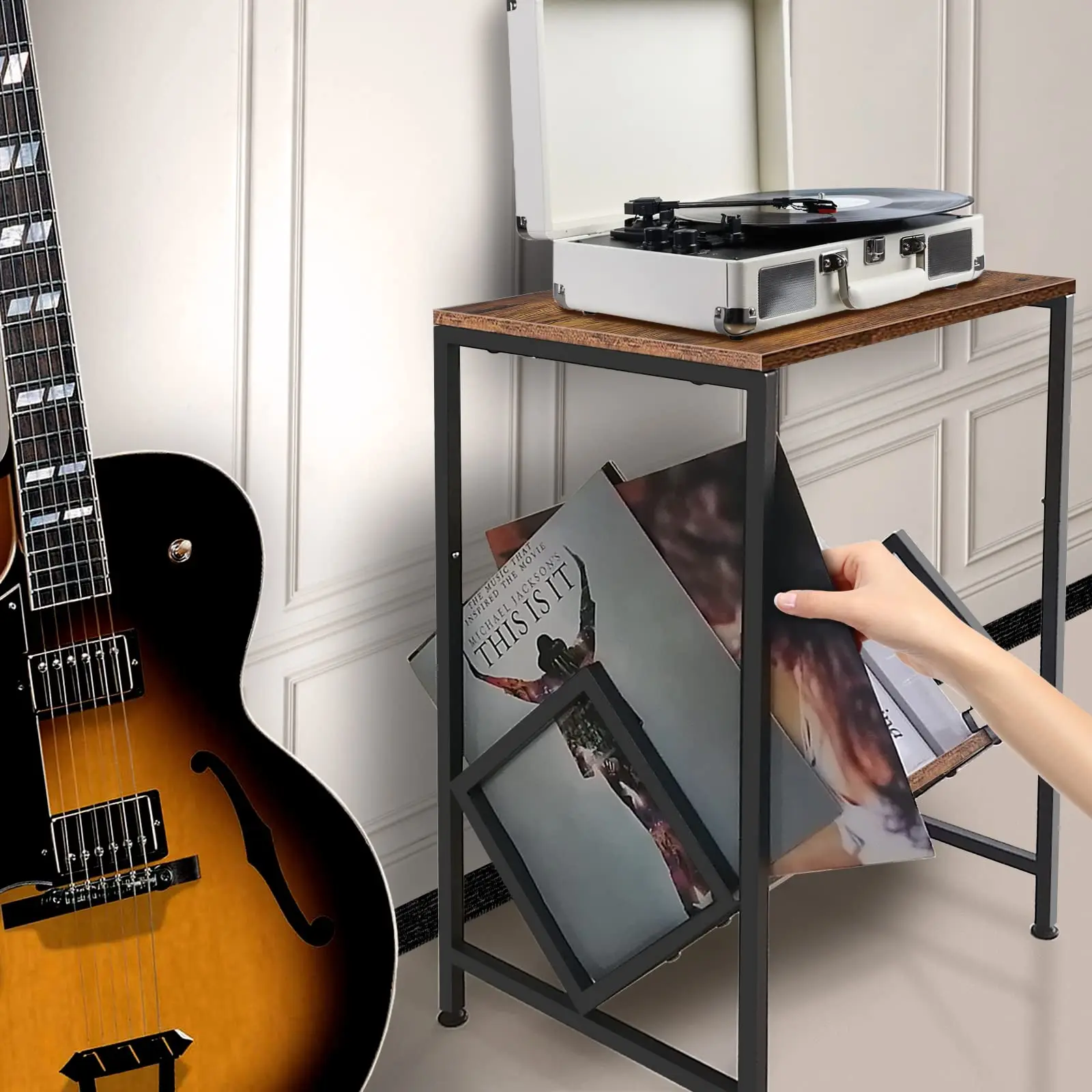 'Table Nightstand Up to 80 Alb – Home Office Of Amazon recenzja i cena
