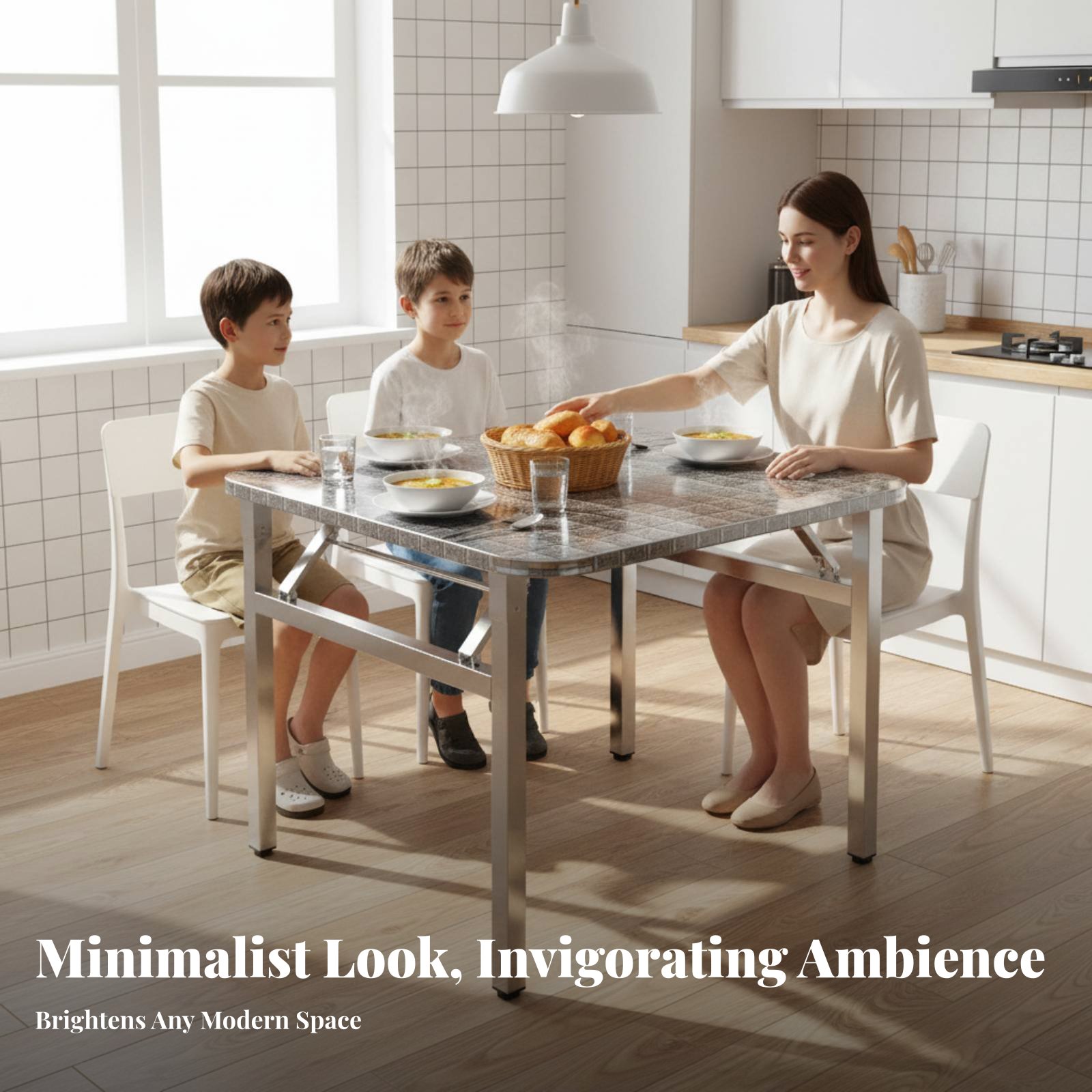 Rectangular Folding Table Fold – Home Office Furniture recenzja i cena