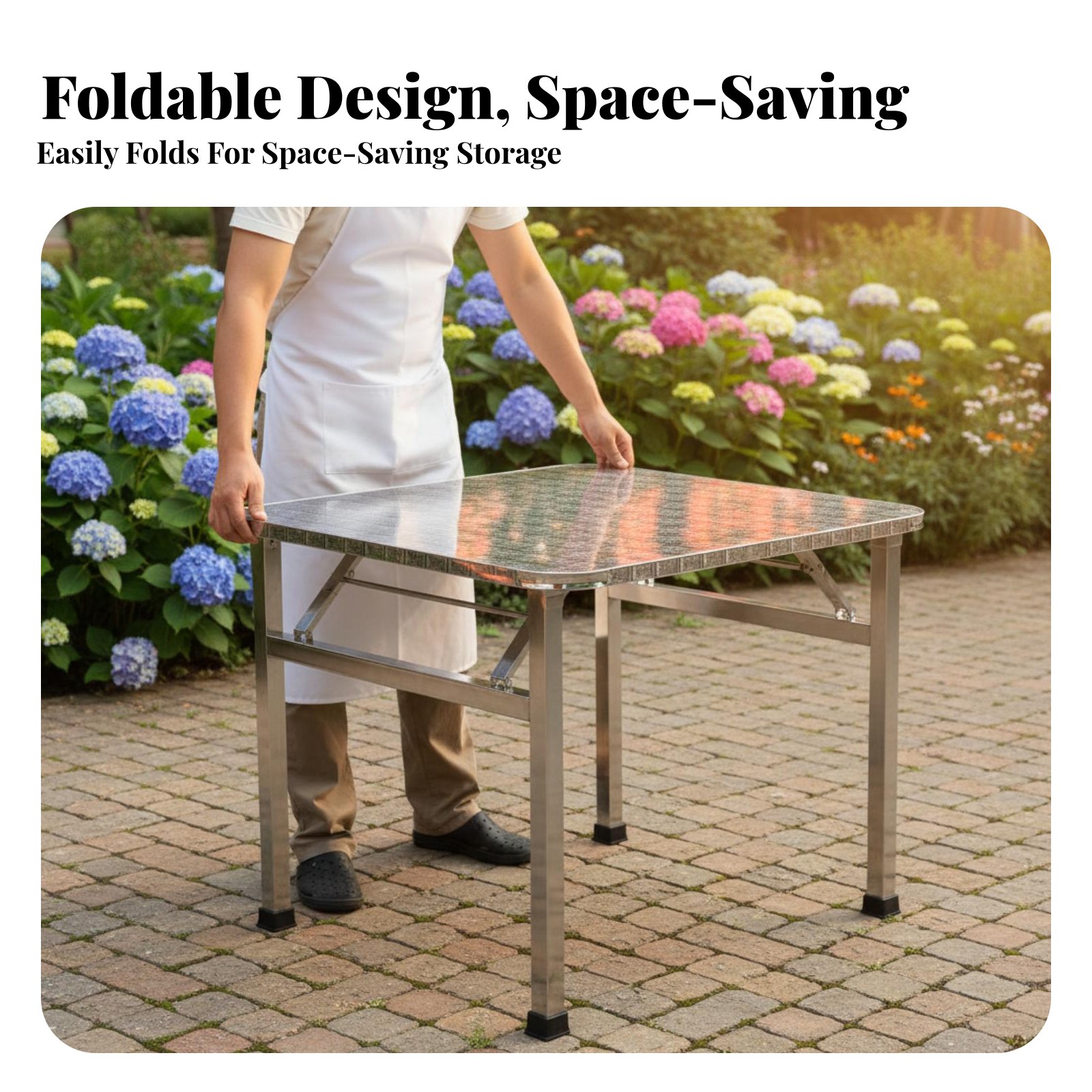 Rectangular Folding Table Fold – Home Office Furniture recenzja i cena