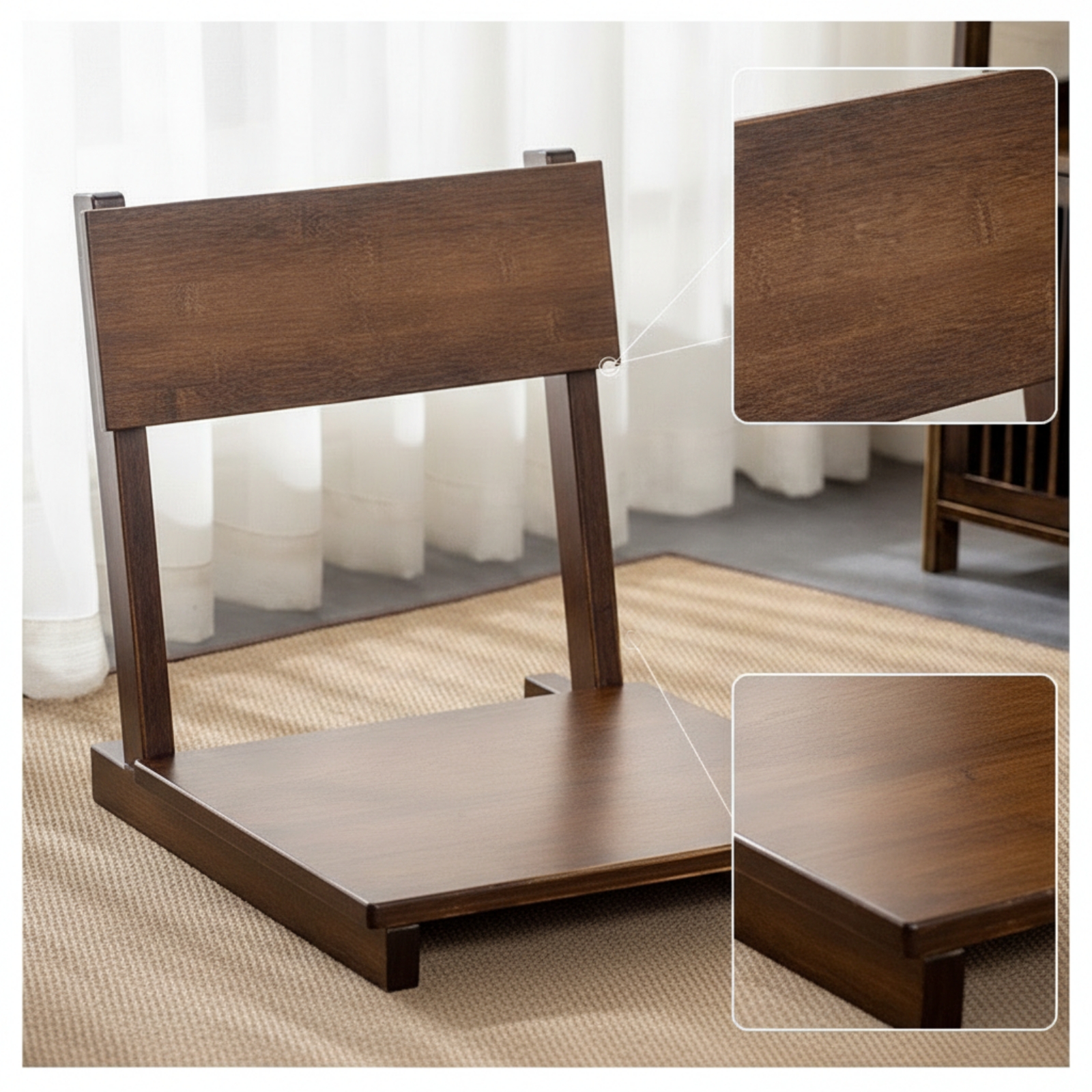 Floor Seat with Back Support F – Home Office Furniture recenzja i cena