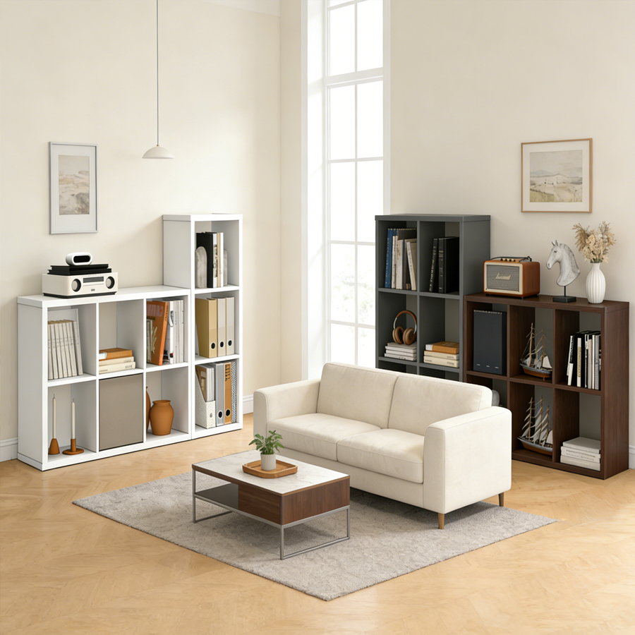2026 Wooden Thick Frame 2/3 Cu – Bookcase Wood Shelf recenzja i cena