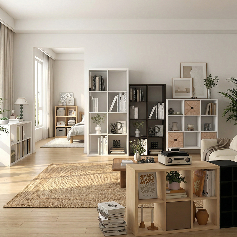 2026 Wooden Thick Frame 2/3 Cu – Bookcase Wood Shelf recenzja i cena