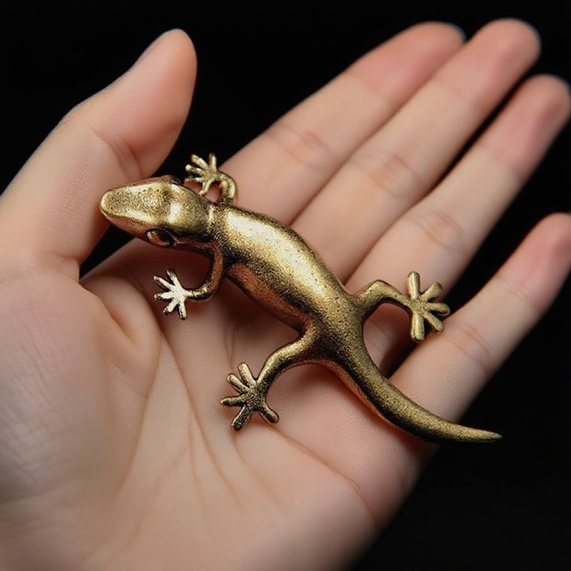 Handmade Bronze Retro Gecko Li – Home Office Gadgets recenzja i cena