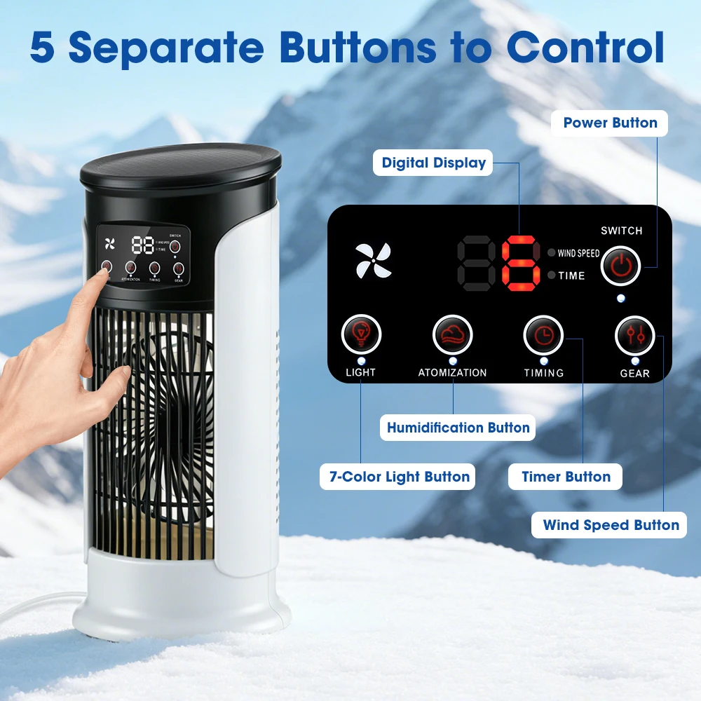 3 In 1 Household Fan Air Condi – Home Office Gadgets recenzja i cena