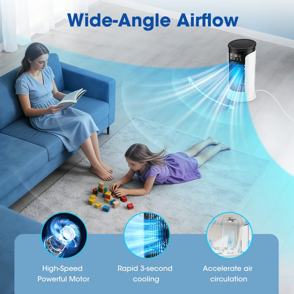 3 In 1 Household Fan Air Condi – Home Office Gadgets recenzja i cena