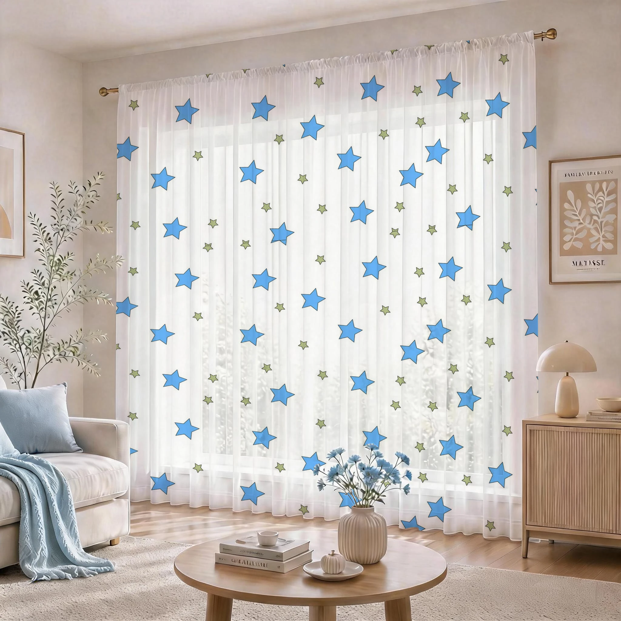 Blue Star Modern Gradient Shee – Home Office Rate recenzja i cena